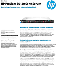 HP ProLiant DL120 Gen9 Rack Server