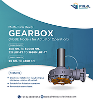 Leading Multi-turn Bevel Gearbox Manufacturer