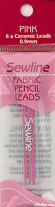 eQuilter Sewline Fabric Pencil Refill Ceramic Leads - Pink