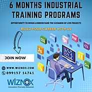 Best 6 Months Industrial Training in Chandigarh Mohali | Wiznox