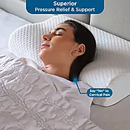 Cervical Memory Foam Pillow For Neck Pain