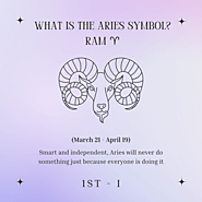 Aries (♈︎) (Ram): March 21–April 19