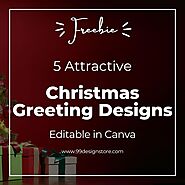 5 Free Christmas Canva Templates