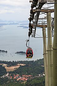 Drink in the 360-degree views from SkyCab