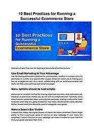 10 Best Practices for Running a Successful Ecommerce Store.pdf