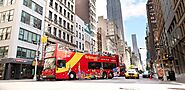 1, 2, or 3 days Hop-On Hop-Off Uptown + Downtown New York Bus Tour