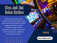 Situs Judi Slot Online Slotbiru