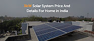 3kW Solar System Price in India with Subsidy