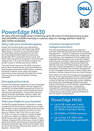 Dell PowerEdge M630 Server Blade