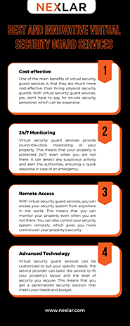 Best and innovative Virtual Security Guard Services