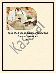 Food Supply Ordering App for Your Restaurant