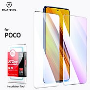 SmartDevil 2Pcs Tempered Glass for POCO F4 GT Screen Protector Anti Blue Ray