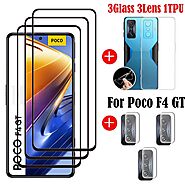 Full Glue Tempered Glass For Xiaomi Poco F4 GT Screen Protector Glass