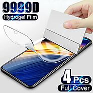 4Pcs Full Cover Hydrogel Film For Xiaomi Poco F4 GT Screen Protector