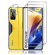 Suttkue for Xiaomi Poco F4 GT 5G Screen Protector with Camera Lens Protector, 9H Hardness Anti-Scratch Tempered Glass...