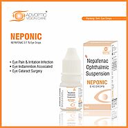 Nepafenac Eye Drops | Advoptic Vision Care