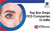 Top Eye Drops PCD Companies in India by Advoptic