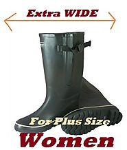 Cute Extra Wide Calf Rain Boots For Plus Size Women on Flipboard