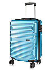 Nasher Miles Dalhousie Hard Sided Titanium Blue Luggage Bag