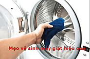 Mẹo làm vệ sinh máy giặt cực nhanh chóng - (04)39.111.000