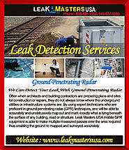 Leak Detection North Charleston SC