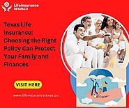 Texas Life Insurance helps you protect your family members properly.