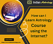 How can I learn astrology course using the Internet?