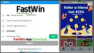 FastWin App Download & Get ₹20 Sign Up Bonus