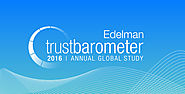2016 EDELMAN TRUST BAROMETER