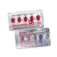 Anaconda 120 mg Pill | Uses, Dosage, Side Effects | Unitedmedicines | Viagra Tablet