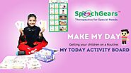 SpeechGears My TAB Day Concept: Routine Board Daily Chart | Education Learning Tools | Behavioral Therapy Tools For A...