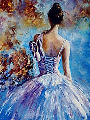 Beautiful. Ballerina Painting