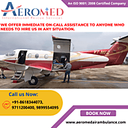 Aeromed Air Ambulance Services in Ranchi - The Best One to Choose at Any Time
