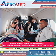 Aeromed Air Ambulance Services In Raigarh - Complete Medical Equipment For The Diagnosis