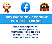 Buy Facebook Account with 5000 Friends - FB Account for sale