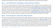 PFAS Substances: Not a Concern for PVC Pipe