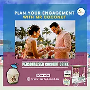 Make your Engagement Ceremony Special with Mr. Coconut