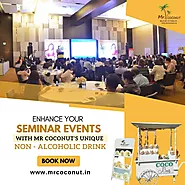Enhance Your Seminar Events With Mr. Coconut's Unique Drinks
