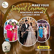 Infuse Customized Coconuts to Make Your Sangeet Celebration Memorable!