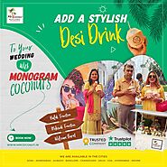 Elevate Your Desi Wedding: Introducing Monogram Coconuts by Mr. Coconut!