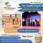Spread Joy with Mr Coconut: Incorporate Customized Coconut into Charity Events