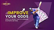 Improve Your Odds: How to Predict Match Winners In Sports Betting