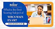 What is The Best Scoring Subject of WBCS Main Exam?