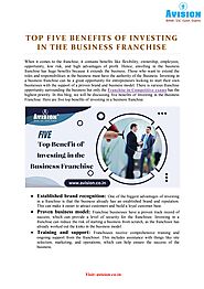 TOP FIVE BENEFITS OF INVESTING IN THE BUSINESS FRANCHISE