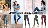 Stretchy Skinny Jeans: Fashion Meets Comfort in Perfect Harmony – Lior – Alisha.D
