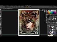 Old Vintage Circus Poster Template Photoshop Tutorial Scarab13