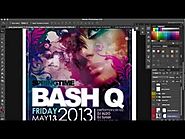 Party Poster Template Photoshop Tutorial Scarab13