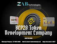 BEP20 Token Development Company | Create BNB Chain BEP20 Tokens