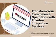 Transform Your E-commerce Operations with Rakuten Integration Services