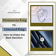 Moissanite Ring vs. Diamond Ring: How to Make the Best Decision